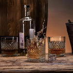 1/4 Copos Prismados para Whisky, Conjunto - Haustter - Haustter