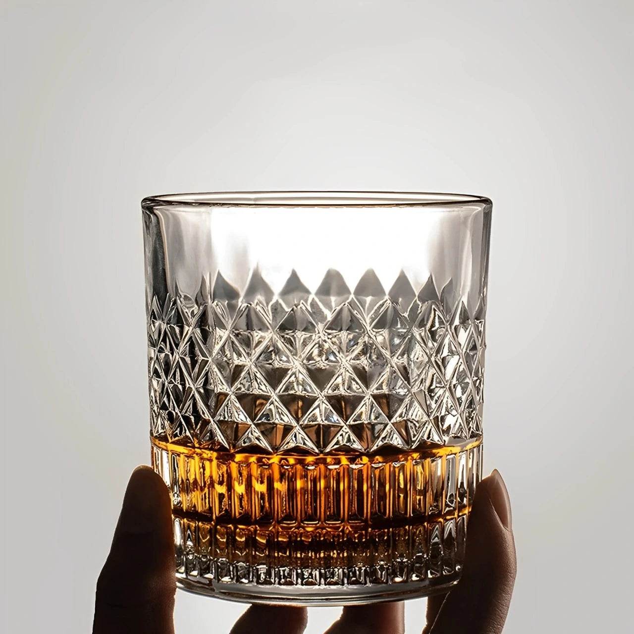 1/4 Copos Prismados para Whisky, Conjunto - Haustter - Haustter