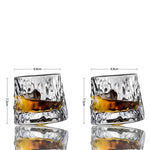 Copos de Whisky Giratórios Orgânicos, Conjunto - Haustter - Haustter