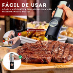 Moedores Elétricos de Sal e Pimenta Recarregáveis com Luz LED e Ajuste de Granulometria - Haustter - Haustter