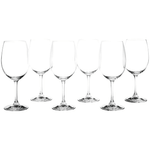 Conjunto de 6 Taças de Cristal 450ml para Água e Vinho | Haustter - Haustter