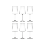 Conjunto de 6 Taças de Cristal 460ml para Água e Vinho | Haustter - Haustter