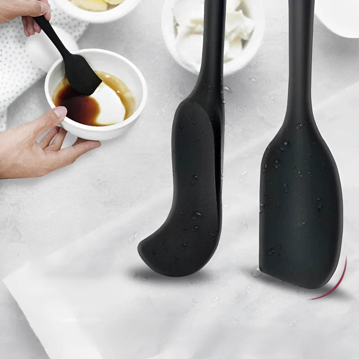 Conjunto de Utensílios de Silicone Walfos - Espátula e Colher - Haustter - Haustter