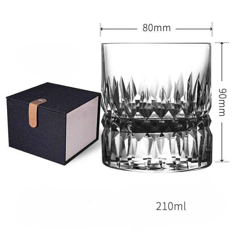 Copo de Cristal Starlight 210ml Artesanal - Haustter - Haustter