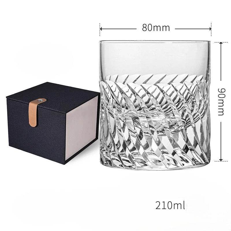 Copo de Cristal Starlight 210ml Artesanal - Haustter - Haustter