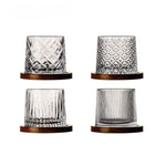 Copo de Whisky Rotativo com Base - Haustter - Haustter