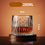 Copo de Whisky Rotativo com Base - Haustter - Haustter