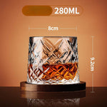 Copo de Whisky Rotativo com Base - Haustter - Haustter