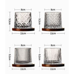 Copo de Whisky Rotativo com Base - Haustter - Haustter