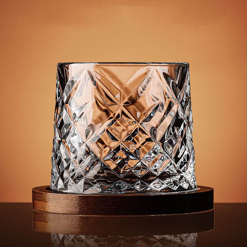 Copo de Whisky Rotativo com Base - Haustter - Haustter