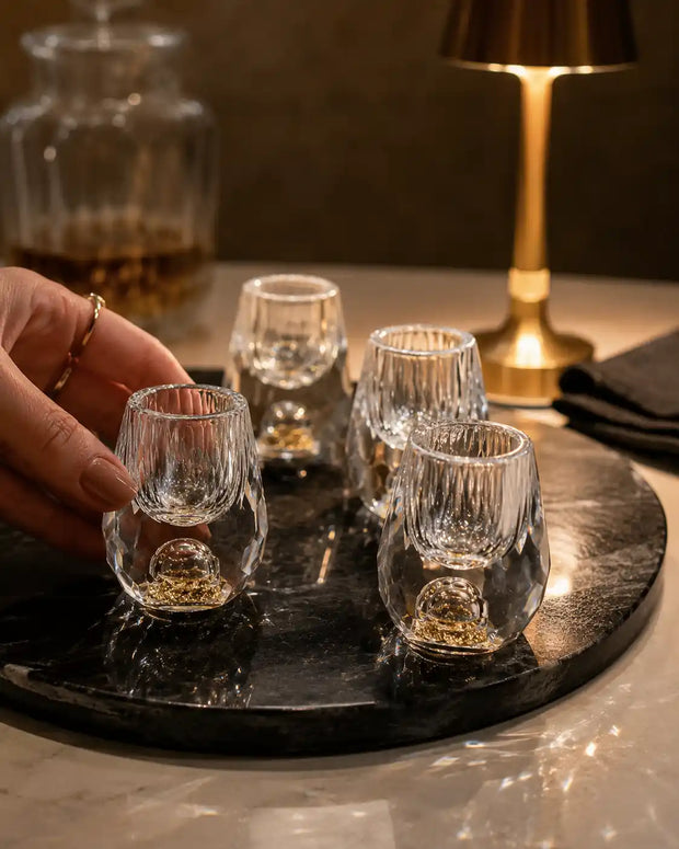 Set Anfitrião — Copo Diamante Luxo