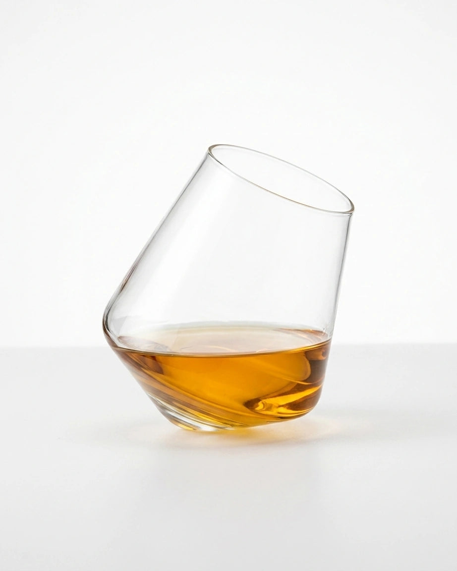 Copo Rotativo de Vidro 530ml para Whisky e Drinks - Haustter
