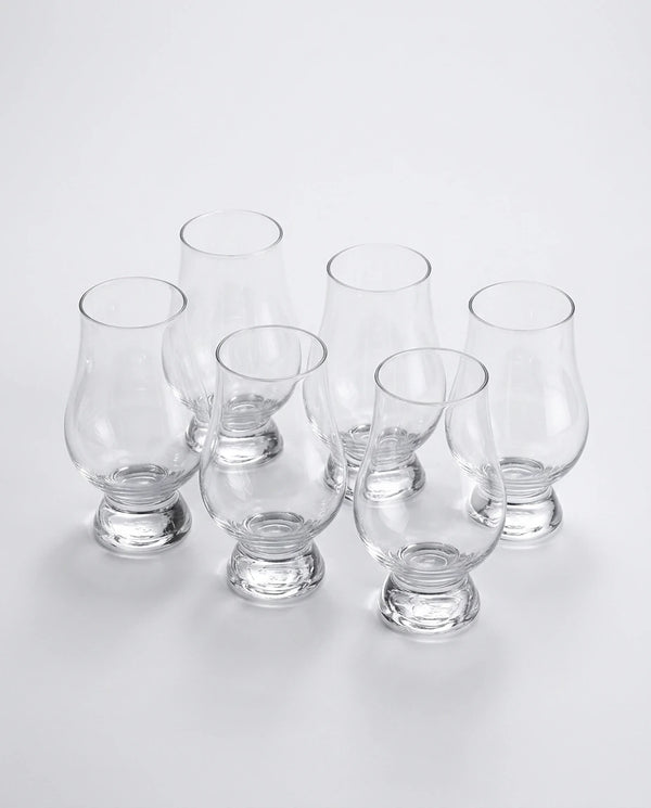 Conjunto de 6 Copos Tulipa de Vidro para Whisky 200ml