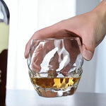 Copo de Vidro 350ml com Padrão de Nuvens - Haustter - Haustter