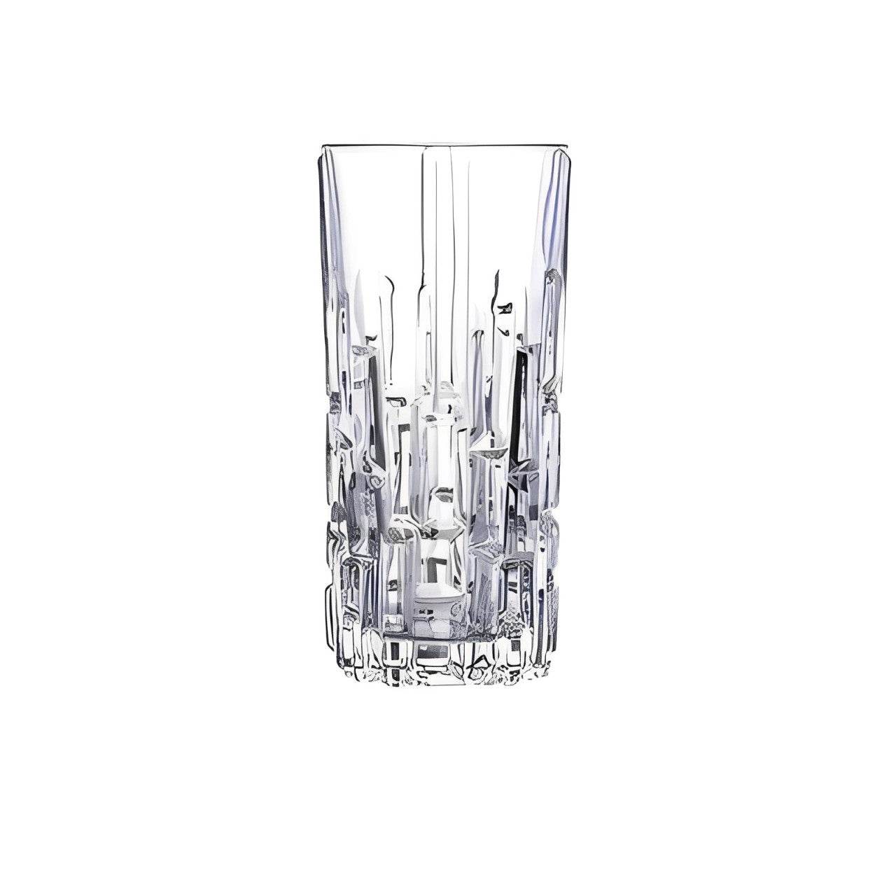 Copo de Vidro com Design Geométrico para Whisky ou Água - Haustter - Haustter
