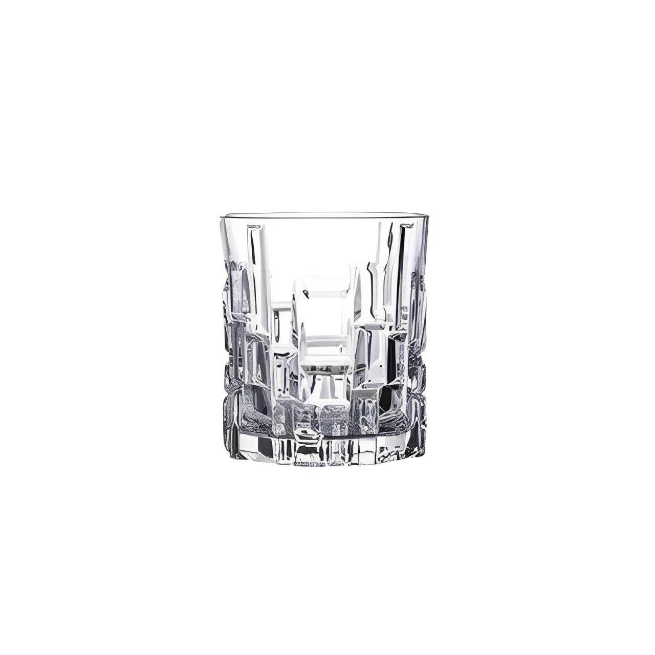 Copo de Vidro com Design Geométrico para Whisky ou Água - Haustter - Haustter