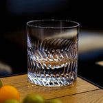 Copo de Whiskey com Entalhe Artesanal de Alto Brilho e Fundo Espesso - Haustter - Haustter