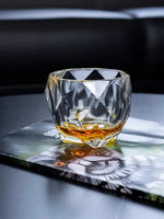 Copo Geométrico Moderno 300ml - Facetado e Robusto | Haustter