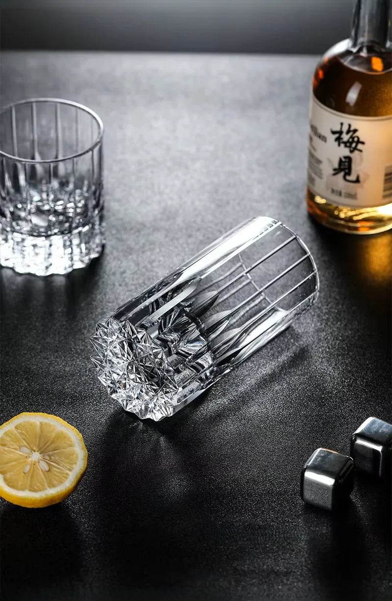 Copo de Whisky Luxuoso com Efeito Kaleidoscópio - Haustter - Haustter