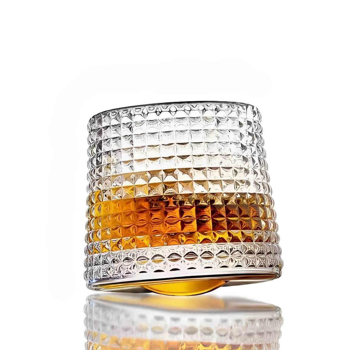 Base de Madeira para Copos de Whisky Giratórios, Conjunto - Haustter - Haustter