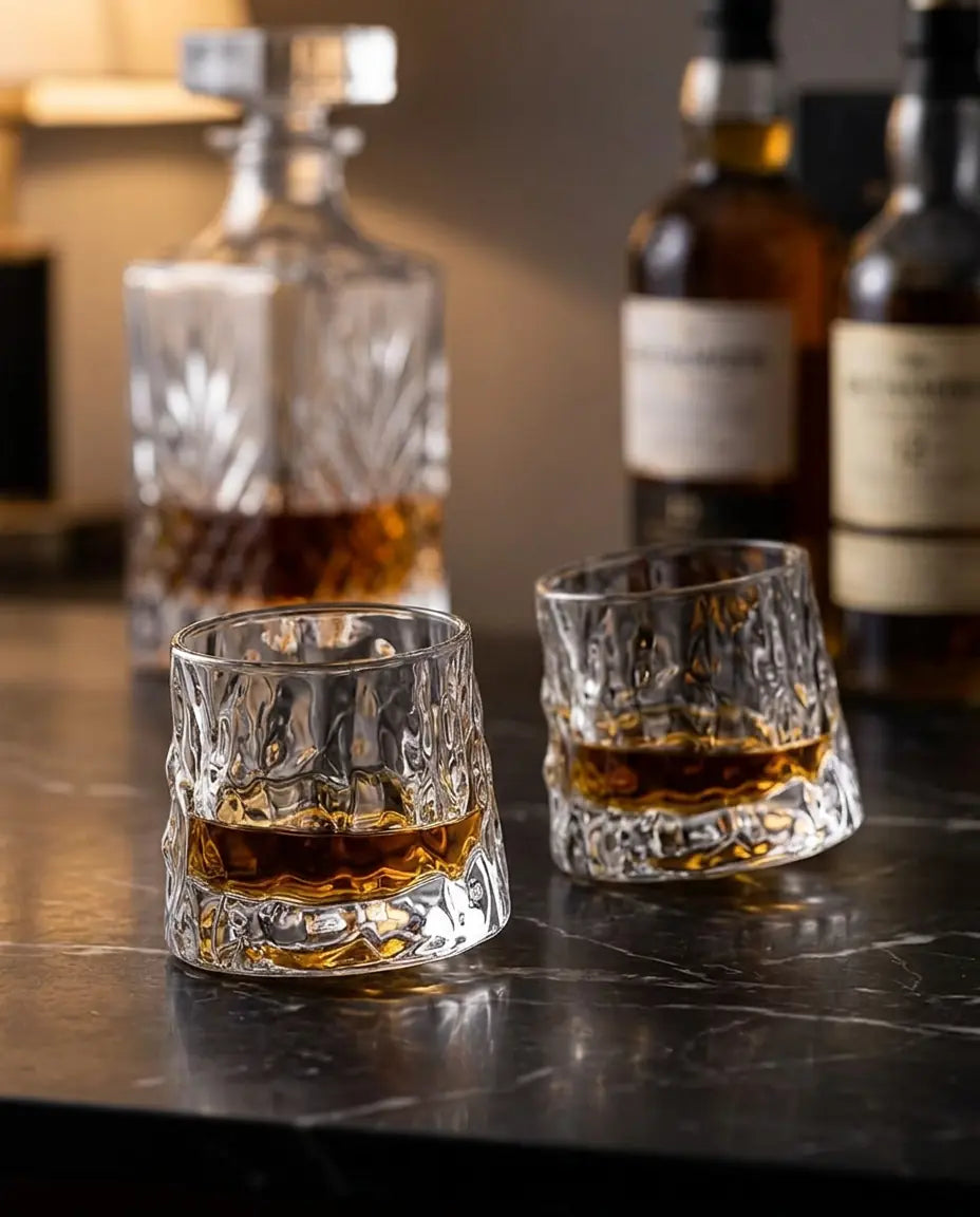 Copo Giratório Orgânico para Whisky 200ml