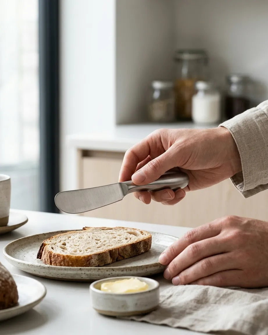 Cortador de Manteiga em Aço Inoxidável com Design Ergonômico