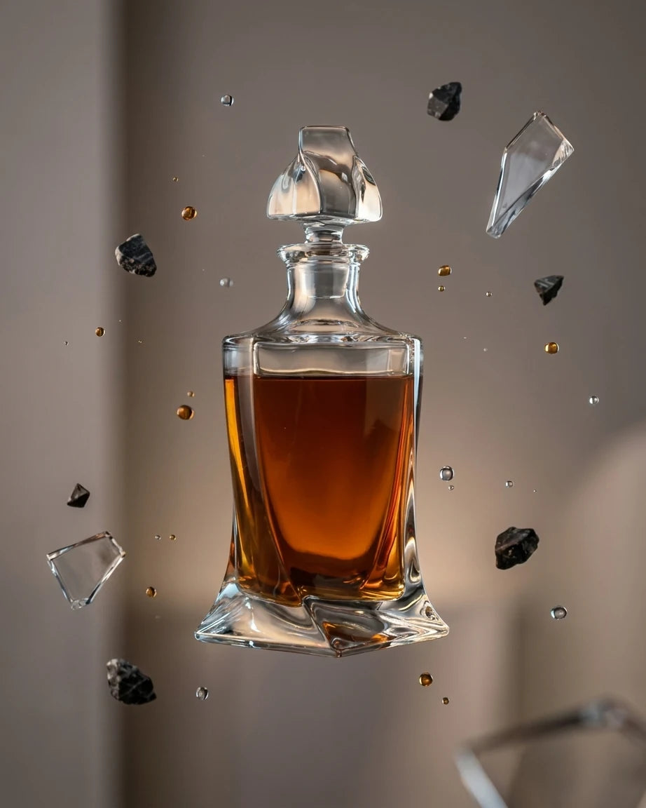 Decantador Maestoso de Whisky Vórtex 800ml