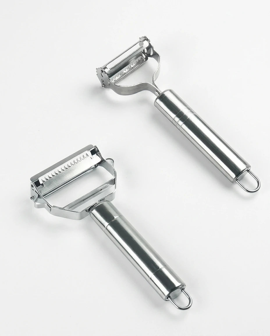 Descascador Multifuncional em Aço Inox para Frutas e Legumes
