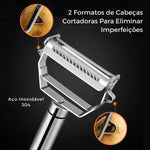 Descascador, Fatiador e Julienar de Aço Inoxidável para Frutas e Verduras 4 em 1 - Haustter - Haustter