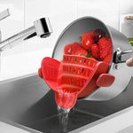 Escorredor Encaixável de Silicone com Clip para Panelas e Bowls - Haustter - Haustter