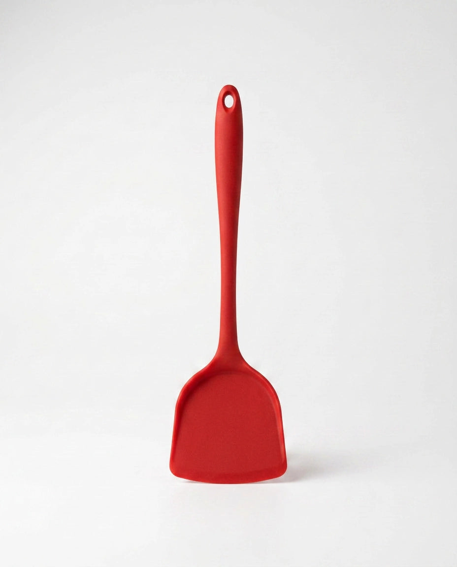 Espátula-Pegador de Silicone Versátil para Omeletes e Panquecas 2 em 1