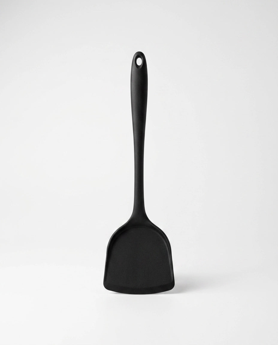 Espátula-Pegador de Silicone Versátil para Omeletes e Panquecas 2 em 1