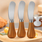 Faca Pera para Manteiga e Chimia com Cabo de Madeira - Haustter - Haustter