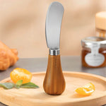 Faca Pera para Manteiga e Chimia com Cabo de Madeira - Haustter - Haustter