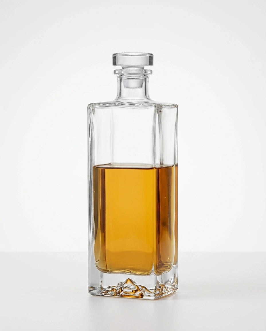 Garrafa de Vidro para Destilados 300ml a 550ml