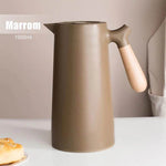 Garrafa Térmica de Grande Capacidade Estilo Nórdico com Bule Removível 1000ml - Haustter - Haustter