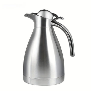 Garrafa Térmica em Inox 1L com Botão de Servir