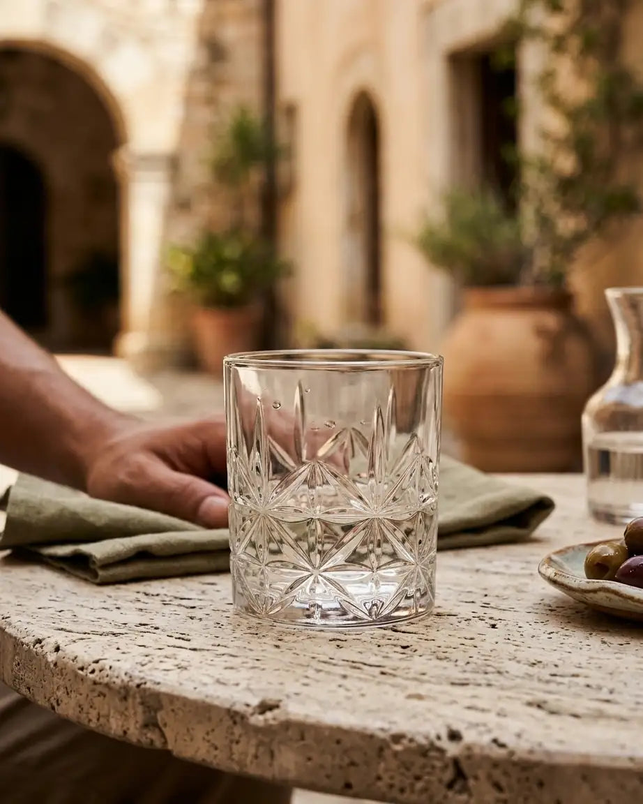Jogo de Copos para Whisky Pavillion 6 Peças 330ml - Elegância Masculina