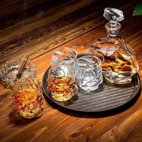 Kit Maestoso de Luxo – Decantador e Copo para Whisky | Haustter - Haustter