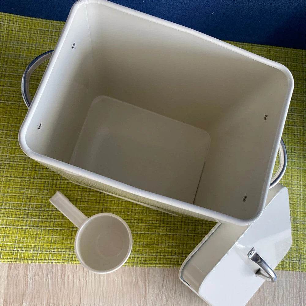 Lata para Sabão em Pó com Copo Medidor - Haustter - Haustter