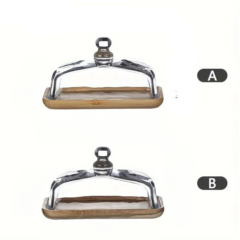 Manteigueira para cozinha em vidro