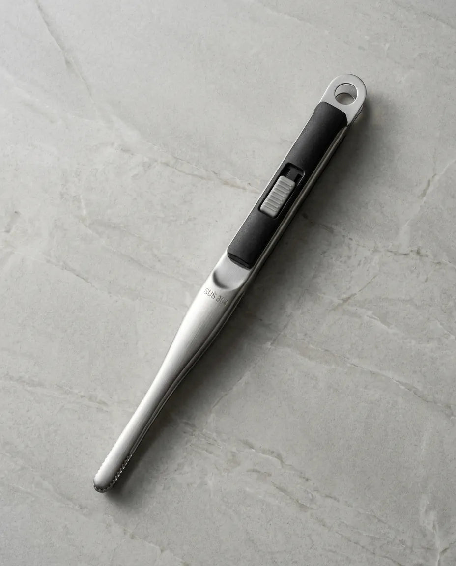 Pinça de Aço Inox com Trava