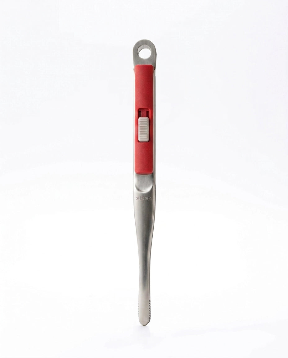 Pinça de Aço Inox com Trava
