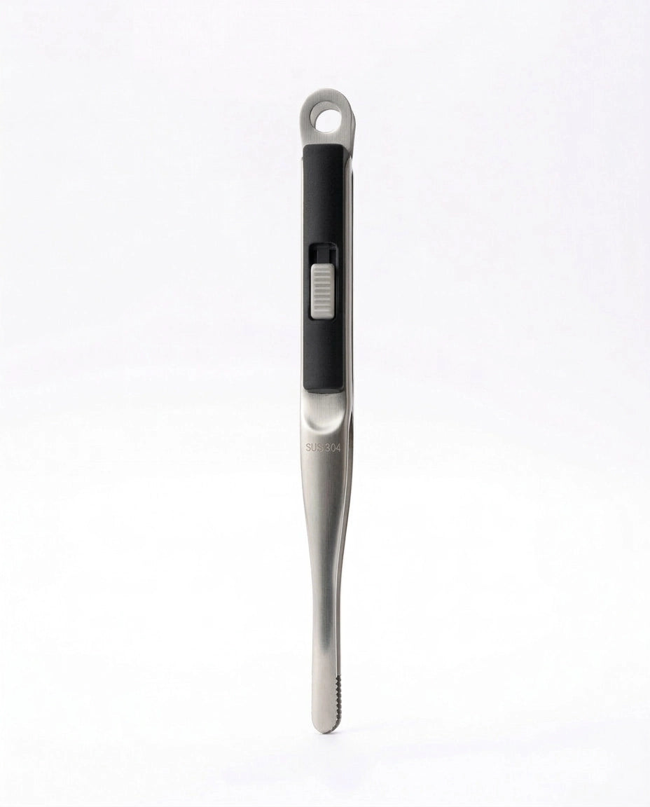 Pinça de Aço Inox com Trava