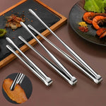 Pinça para Churrasco em Aço Inoxidável, Pinça para Alimentos, Pinça para Bife e Pão, Utensílios de Cozinha para Jantares - Haustter - Haustter