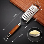 Ralador Manual de Aço Inox com Cabo de Madeira - Haustter - Haustter