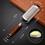 Ralador Manual de Aço Inox com Cabo de Madeira - Haustter - Haustter