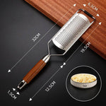 Ralador Manual de Aço Inox com Cabo de Madeira - Haustter - Haustter