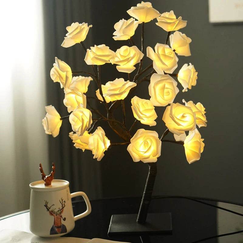 Roseluz Luminária Árvore de Rosas - Haustter - Haustter