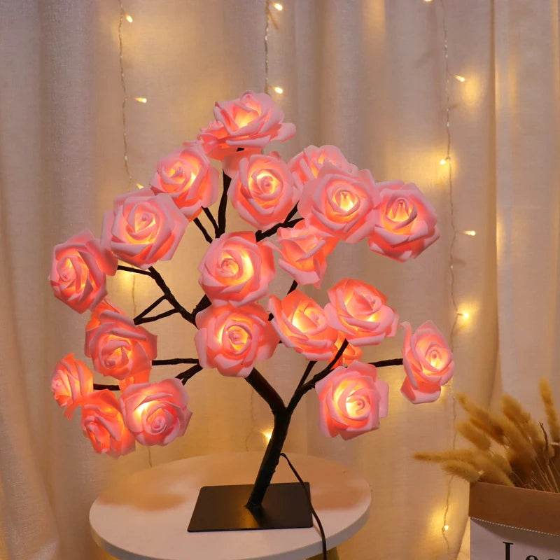 Roseluz Luminária Árvore de Rosas - Haustter - Haustter